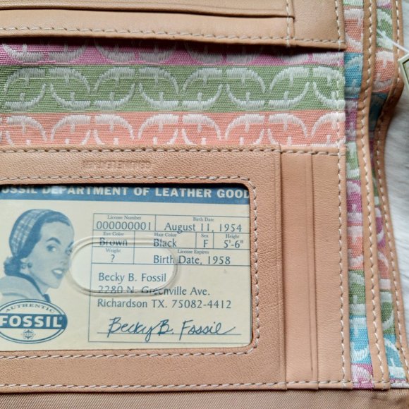 Fossil colorful wallet - Picture 10 of 12